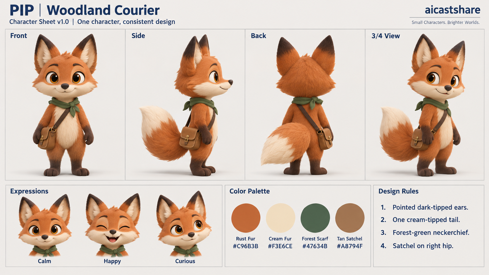 Pip — Woodland Courier